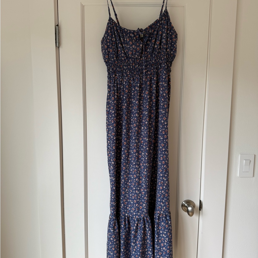 Inspired Hearts Blue Floral Dress | Size XL